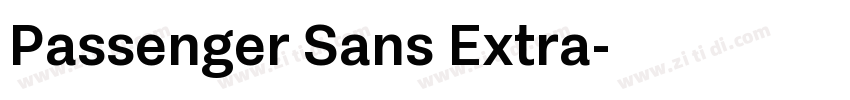 Passenger Sans Extra字体转换 Passenger Sans Extra字体转换